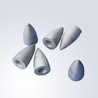 Tungsten carbide bur blanks